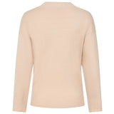 Plain Button Sleeve Jumper