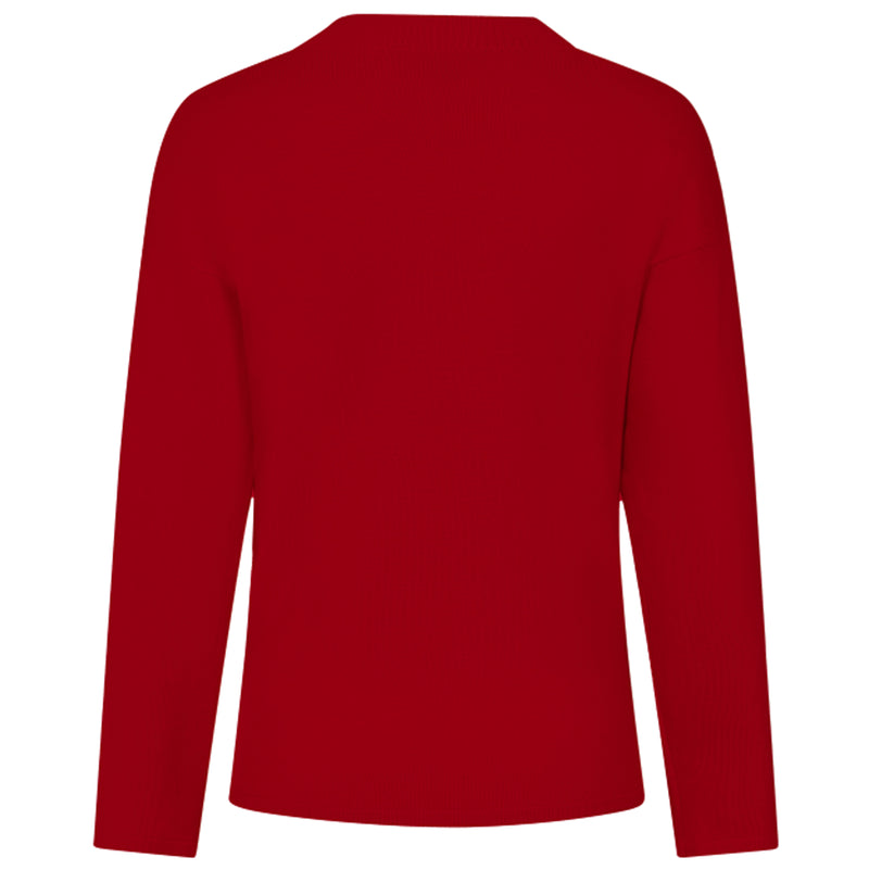 Plain Button Sleeve Jumper