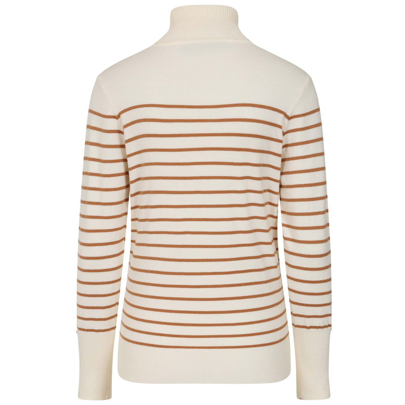 Roll Neck Stripe Jumper