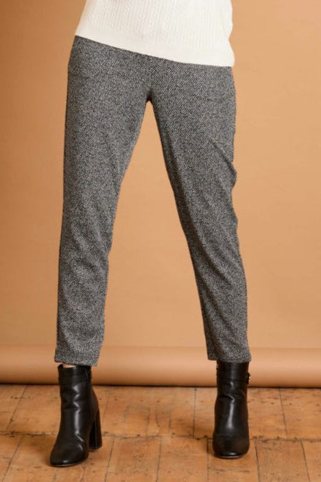 Patterned Ponte Joggers