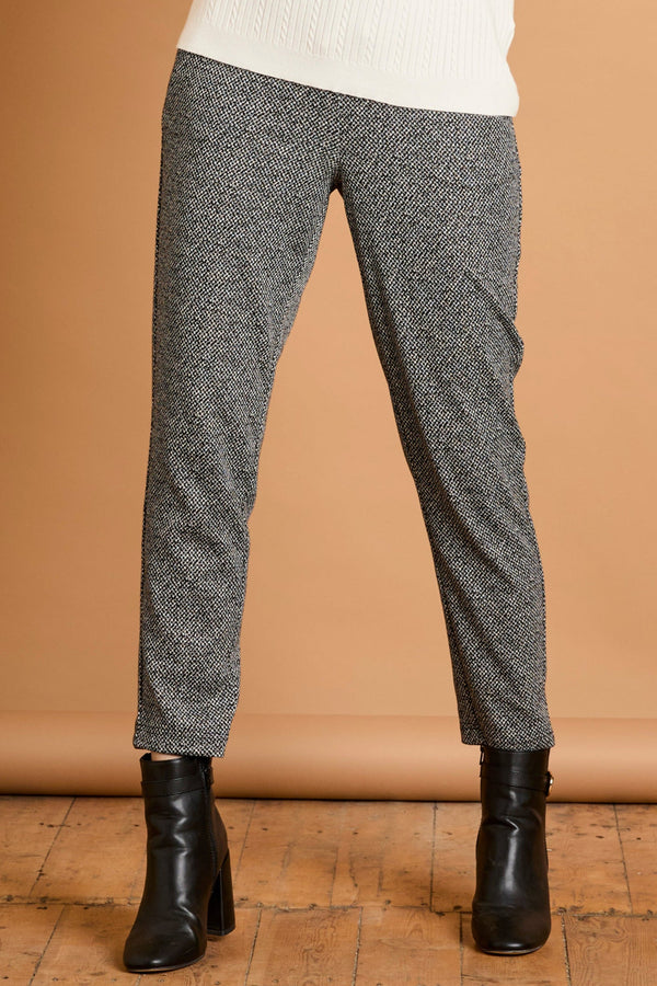 Patterned Ponte Joggers