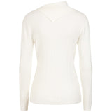 Split Neck Cable Jumper