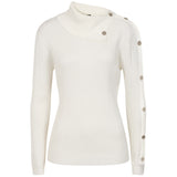 Split Neck Cable Jumper