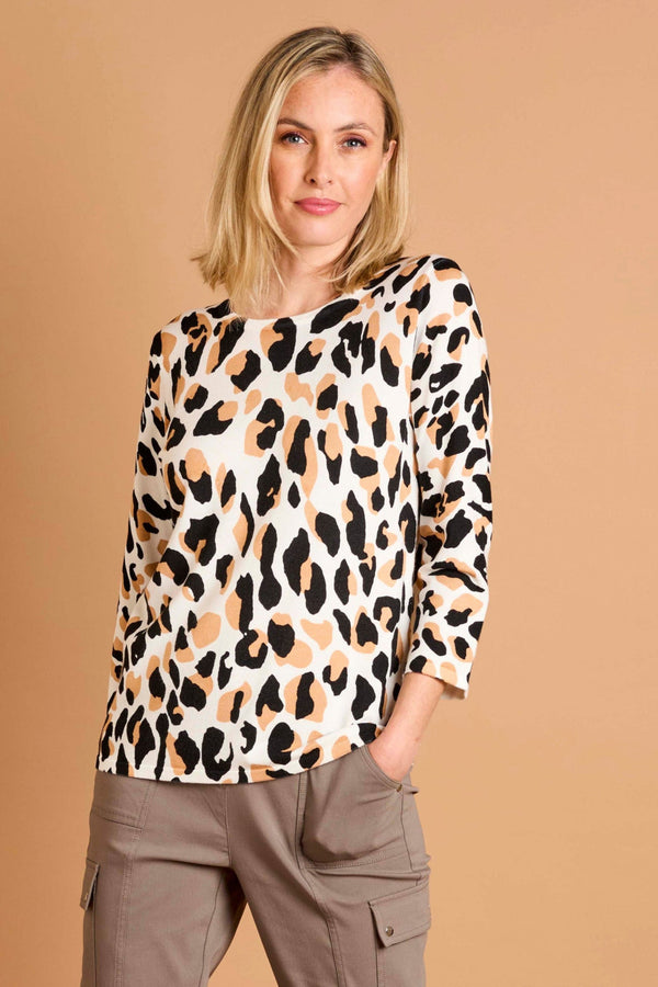 Animal Print Jumper