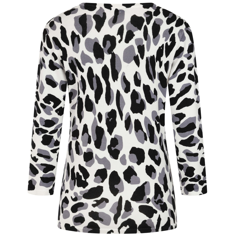Animal Print Jumper