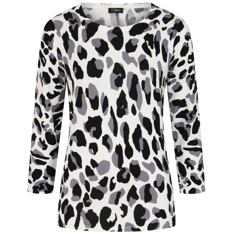 Animal Print Jumper