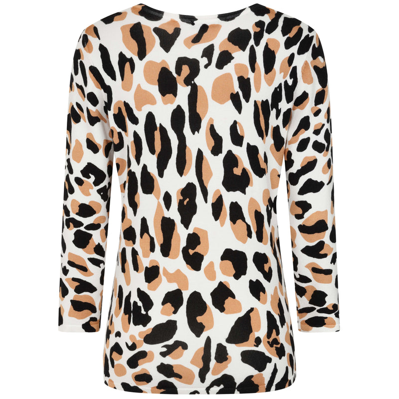Animal Print Jumper