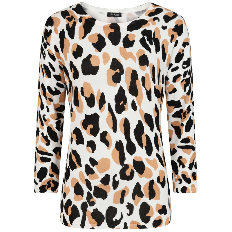Animal Print Jumper