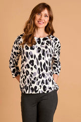 Animal Print Jumper