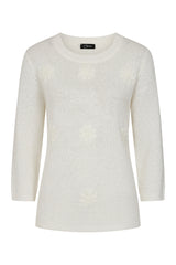 Embroidered Floral Jumper