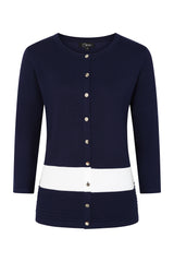 Colour Block Cardigan