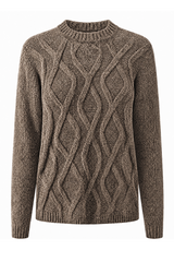 Cable Front Chenille Jumper