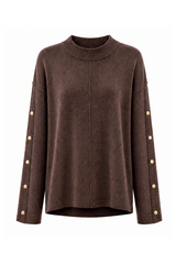 Button Sleeve Jumper