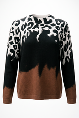 Animal & Colour Block Jumper
