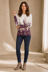 Floral Trailing Print Jumper