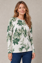 Floral Print Jumper