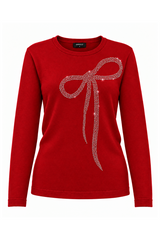 Sparkle Bow Jumper