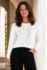 Sparkle Bow Jumper