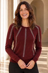 Sparkle Neckline Jumper