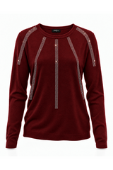 Sparkle Neckline Jumper