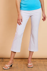 Bengaline Pintuck Flared Crop