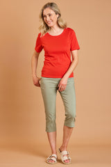 Short Sleeve Crew Neck T-Shirt