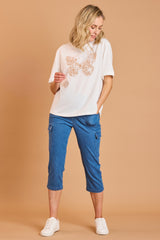 Butterfly Print T-Shirt