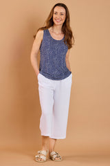 Spot Print Vest Top