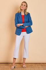 Tailored Denim Blazer