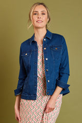 Stretch Denim Jacket