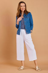 Stretch Denim Jacket