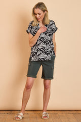 Combat Style Bengaline Stretch Shorts