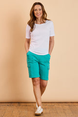 Combat Style Bengaline Stretch Shorts