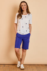 Combat Style Bengaline Stretch Shorts