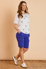 Combat Style Bengaline Stretch Shorts