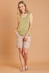 Combat Style Bengaline Stretch Shorts