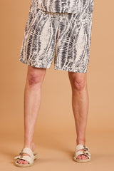 Reptile Print Shorts