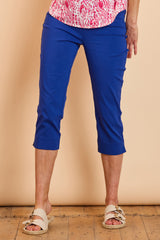 Jean Style Bengaline Stretch Crop
