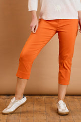 Jean Style Bengaline Stretch Crop