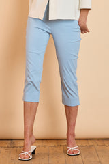 Jean Style Bengaline Stretch Crop