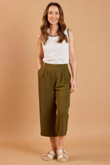 Lightweight Cropped Trousers