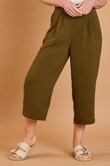 Lightweight Cropped Trousers