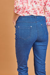 Stretch Denim Trousers