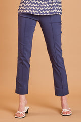 Pintuck Bengaline Stretch Trousers