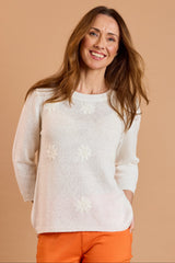 Embroidered Floral Jumper