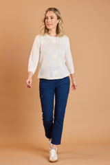 Embroidered Floral Jumper