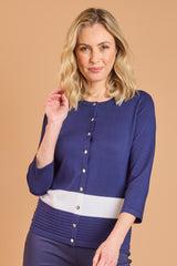 Colour Block Cardigan