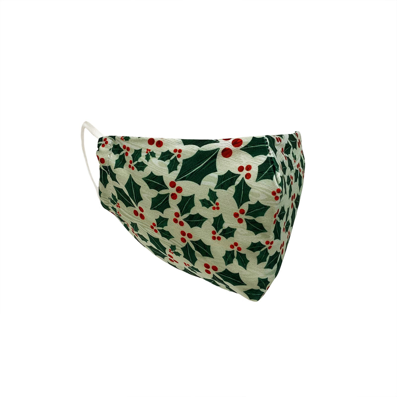 Holly Face Covering Green